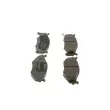 BOSCH 0 986 424 892 - Jeu de 4 plaquettes de frein avant