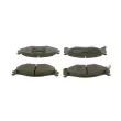 BOSCH 0 986 424 892 - Jeu de 4 plaquettes de frein avant