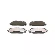 BOSCH 0 986 424 945 - Jeu de 4 plaquettes de frein avant