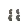 BOSCH 0 986 460 947 - Jeu de 4 plaquettes de frein avant