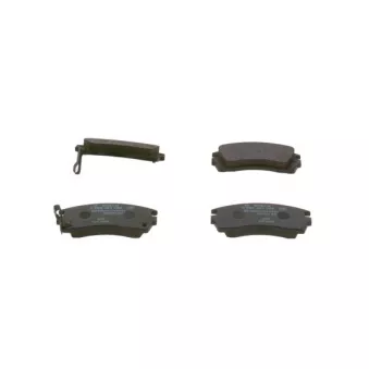 Jeu de 4 plaquettes de frein avant BOSCH OEM D106067R86