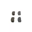 BOSCH 0 986 461 770 - Jeu de 4 plaquettes de frein arrière