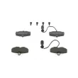 BOSCH 0 986 469 820 - Jeu de 4 plaquettes de frein arrière