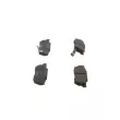 BOSCH 0 986 490 440 - Jeu de 4 plaquettes de frein avant