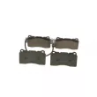 BOSCH 0 986 494 069 - Jeu de 4 plaquettes de frein avant