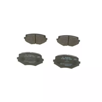 Jeu de 4 plaquettes de frein avant BOSCH OEM NAY53323ZB