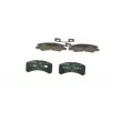 BOSCH 0 986 494 134 - Jeu de 4 plaquettes de frein avant