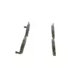 BOSCH 0 986 494 146 - Jeu de 4 plaquettes de frein avant