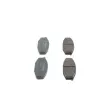 BOSCH 0 986 494 532 - Jeu de 4 plaquettes de frein avant