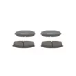BOSCH 0 986 494 532 - Jeu de 4 plaquettes de frein avant