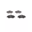 BOSCH 0 986 494 601 - Jeu de 4 plaquettes de frein avant