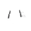 BOSCH 0 986 494 601 - Jeu de 4 plaquettes de frein avant