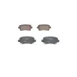 BOSCH 0 986 494 668 - Jeu de 4 plaquettes de frein avant