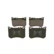 BOSCH 0 986 494 968 - Jeu de 4 plaquettes de frein avant