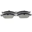 BOSCH 0 986 494 987 - Jeu de 4 plaquettes de frein avant