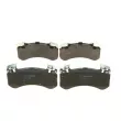BOSCH 0 986 494 991 - Jeu de 4 plaquettes de frein avant