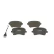 BOSCH 0 986 495 094 - Jeu de 4 plaquettes de frein avant