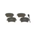 BOSCH 0 986 495 094 - Jeu de 4 plaquettes de frein avant