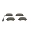 BOSCH 0 986 495 094 - Jeu de 4 plaquettes de frein avant
