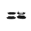 BOSCH 0 986 495 370 - Jeu de 4 plaquettes de frein arrière