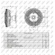 Embrayage, ventilateur de radiateur NRF [49418]