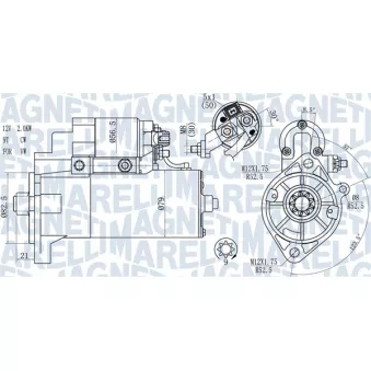 MAGNETI MARELLI 063721165010 - Démarreur
