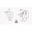 Alternateur MAGNETI MARELLI [063731790010]
