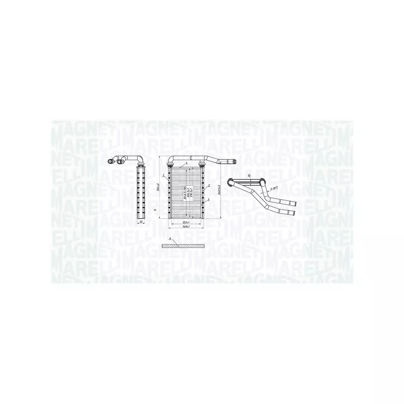 Système de chauffage MAGNETI MARELLI 350218490000 - Visuel 1
