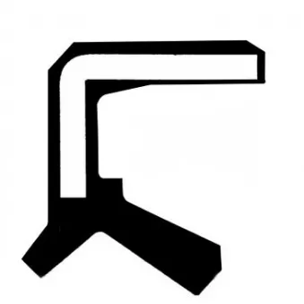 Bague d'étanchéité, moyeu de roue CORTECO 19016490B Bague d'étanchéité, moyeu de roue CORTECO 19016490B