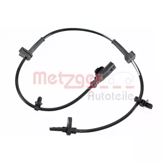 Capteur, vitesse de roue METZGER 09001514 pour FORD FIESTA 1.4 TDCi - 70cv