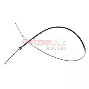 Tirette à câble, frein de stationnement METZGER 1.VK029 pour SKODA FAVORIT e-Load Up - 82cv