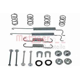 Kit d'accessoires, mâchoire de frein METZGER 105-0055 pour MAZDA 2 1.8 - 141cv