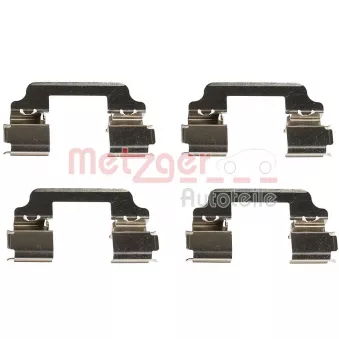 METZGER 109-0154 - Kit d'accessoires, plaquette de frein à disque