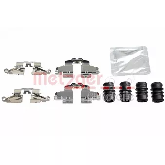 Kit d'accessoires, plaquette de frein à disque METZGER 109-0161