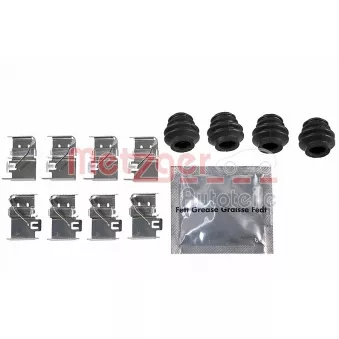 METZGER 109-0172 - Kit d'accessoires, plaquette de frein à disque