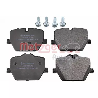 METZGER 1170951 - Jeu de 4 plaquettes de frein arrière