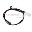 METZGER 1190060 - Contact d'avertissement, usure des plaquettes de frein