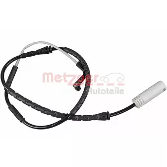 METZGER 1190122 - Contact d'avertissement, usure des plaquettes de frein