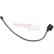 METZGER 1190333 - Contact d'avertissement, usure des plaquettes de frein