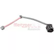 METZGER 1190336 - Contact d'avertissement, usure des plaquettes de frein