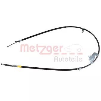 METZGER 17.1101 - Tirette à câble, frein de stationnement arrière droit