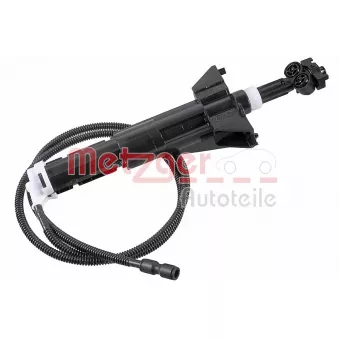 Gicleur d'eau de nettoyage, nettoyage des phares METZGER 2221156 pour DS DS 5 2.2 HDI - 170cv