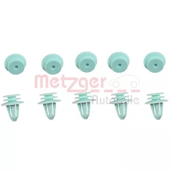 METZGER 2280046 - Clip de fixation, revêtement de porte