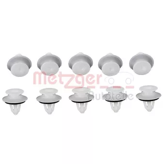 Clip de fixation, revêtement de porte METZGER OEM 0119887678