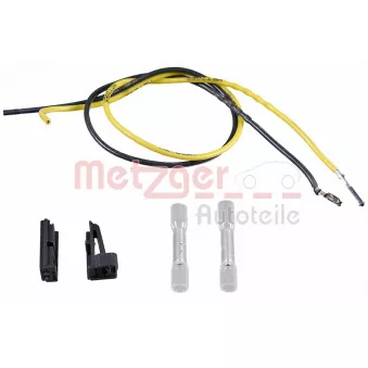 Kit de réparation de câble, feu de plaque d'immatriculation METZGER OEM 4B0971832