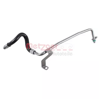 Conduite de radiateur d'huile, boîte automatique METZGER 2361120 pour BMW X5 2.0 TFSI quattro - 224cv