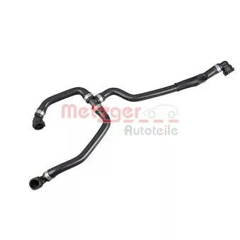Durite de radiateur METZGER 2421352 pour BMW Série 5 520 i - 170cv