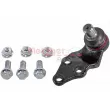 Rotule de suspension avant gauche METZGER [57032701]