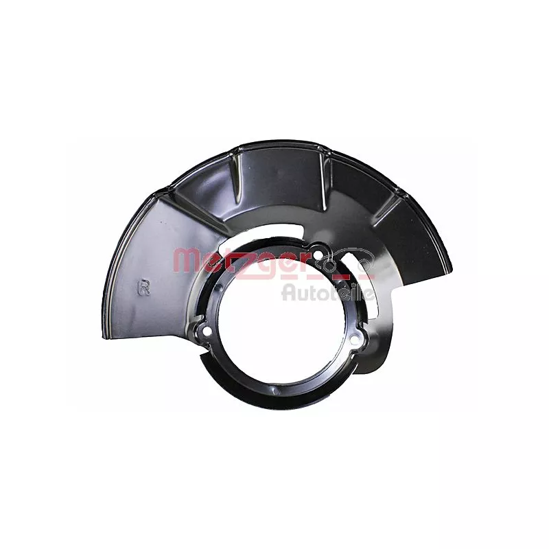 Déflecteur, disque de frein avant droit METZGER 6115326 - Visuel 1