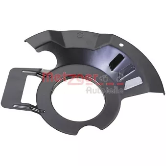 Déflecteur, disque de frein avant gauche METZGER 6115359